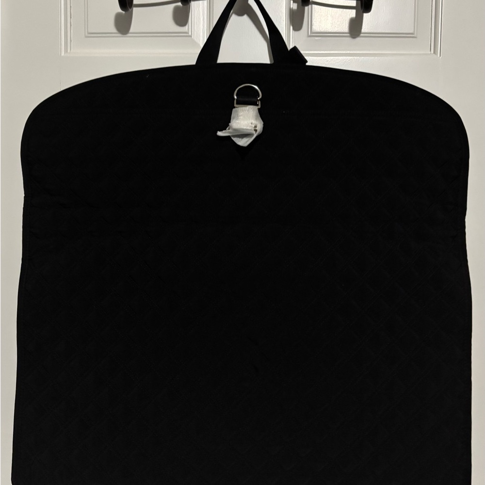 Black Quilted Garment Bag